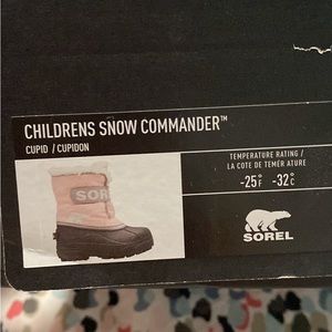 Sorel size 13 girls boots